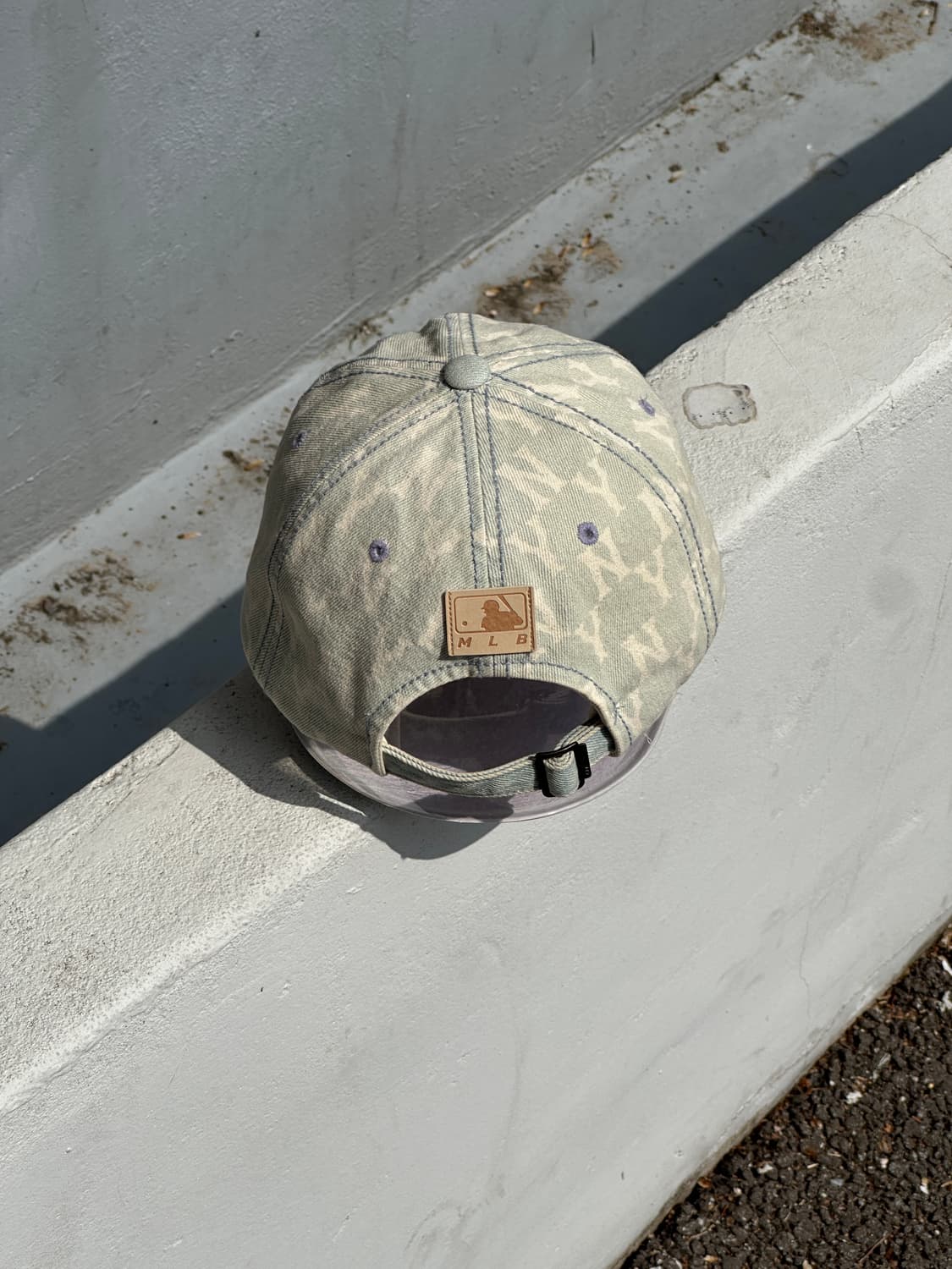 [F] MLB 엠엘비 뉴욕양키스 패턴 볼캡 모자 상품이미지4