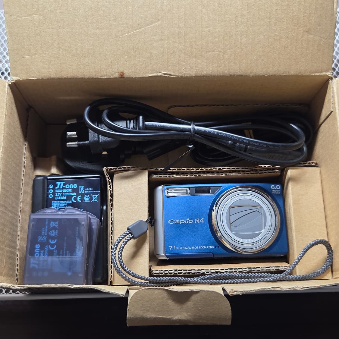 Ricoh Caplio R4 블루(작례O) 상품이미지2