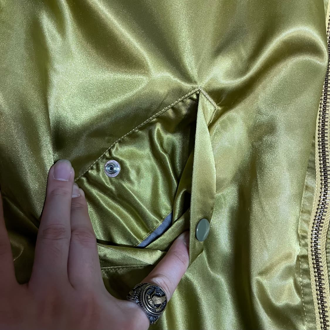 아디다스 골드 항공 점퍼 상품이미지5