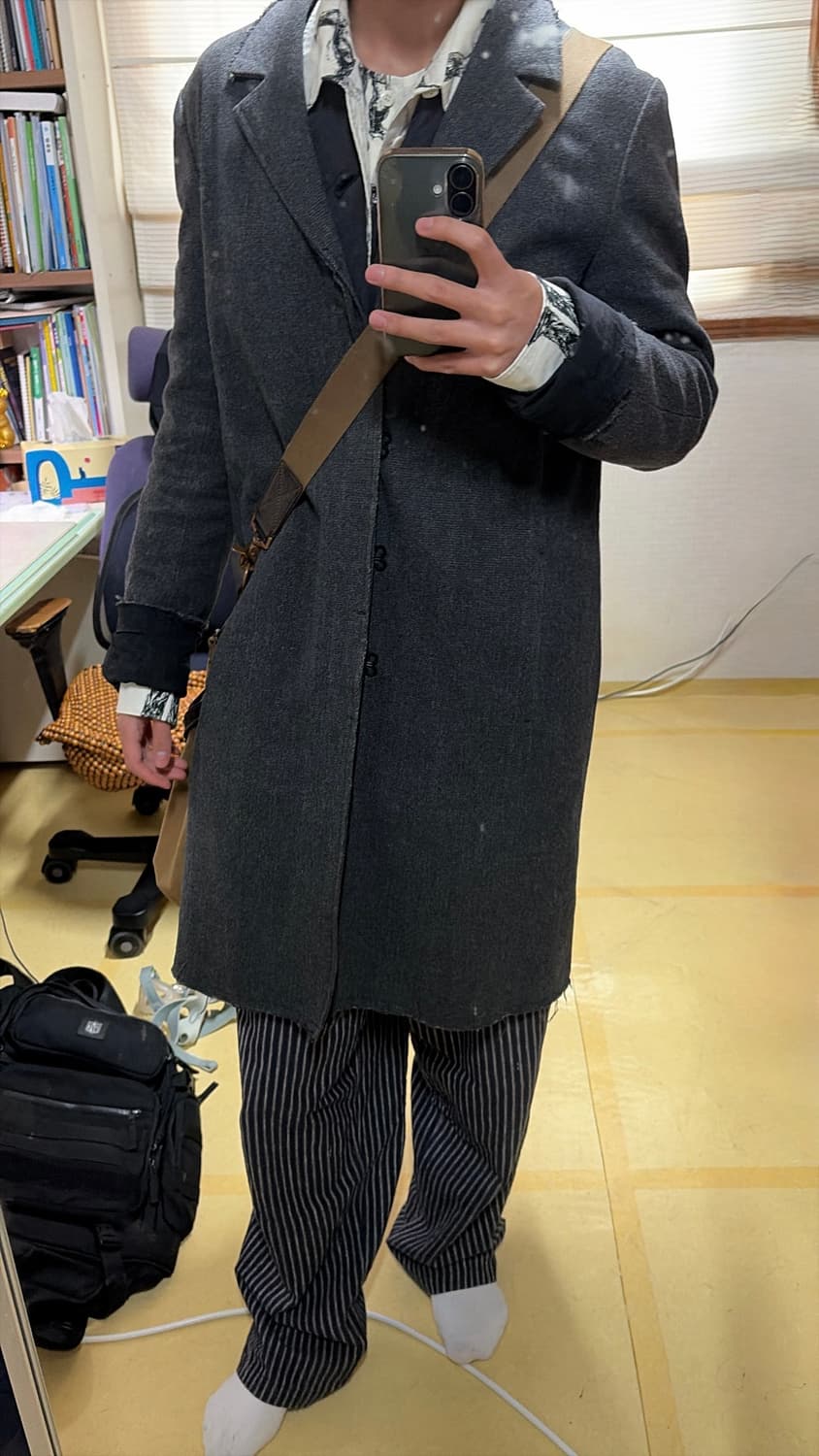 kazuyuki kumagai attachment wool coat 3 상품이미지4
