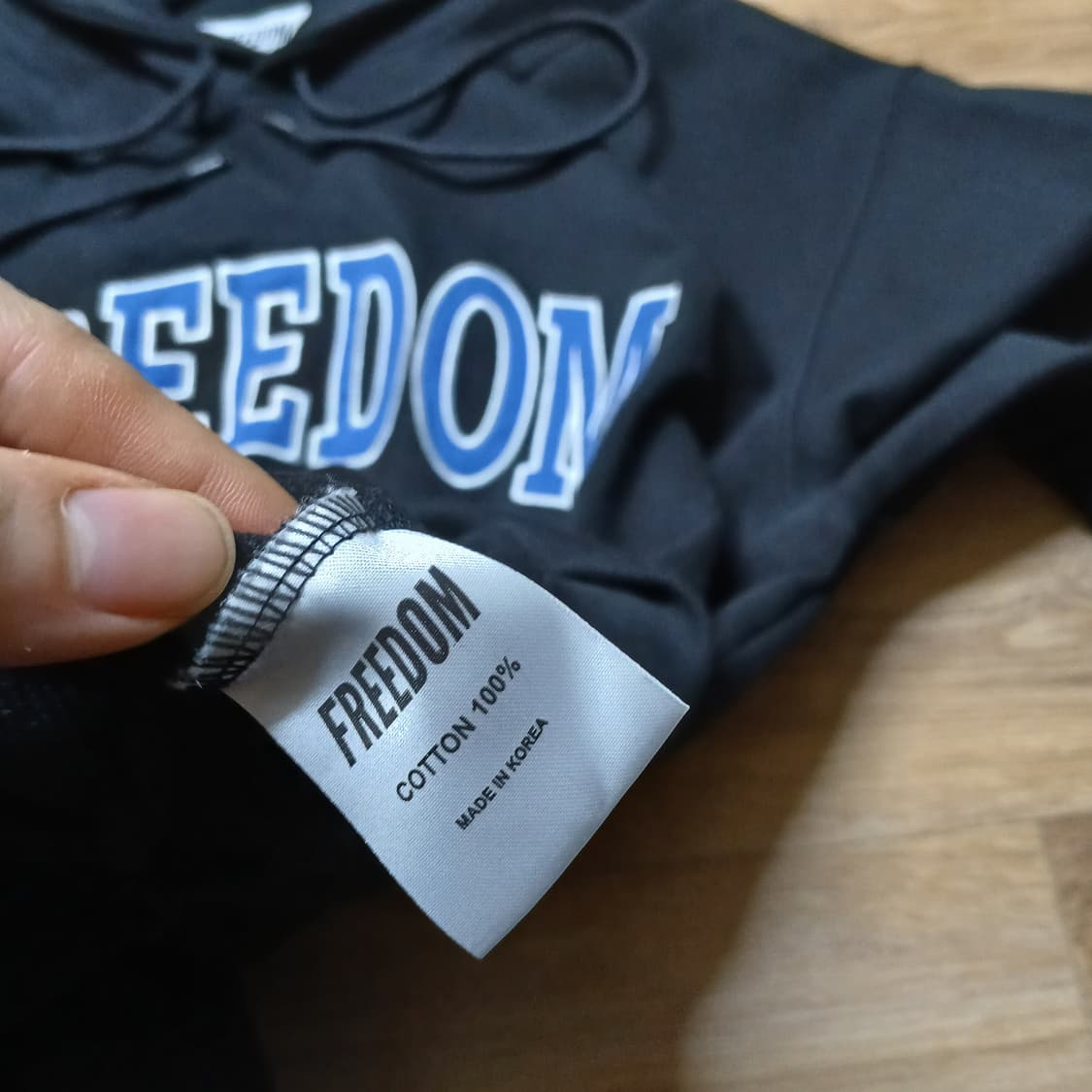 FREEDOM 프리덤 아치로고 헬스 짐웨어 후드티 상품이미지8