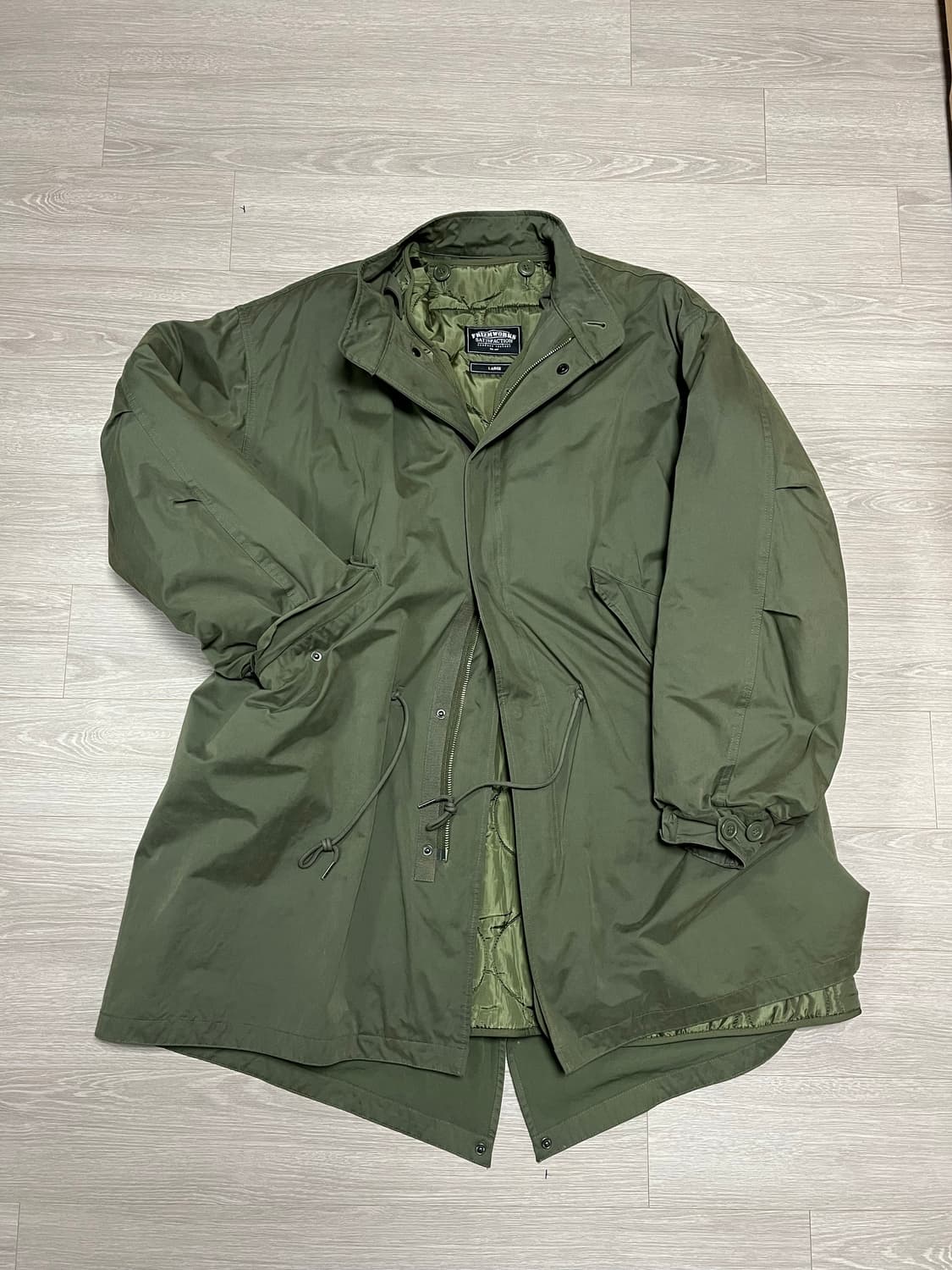 (실착3회) 프리즘웍스 M65 피쉬테일 야상 개파카 상품이미지1