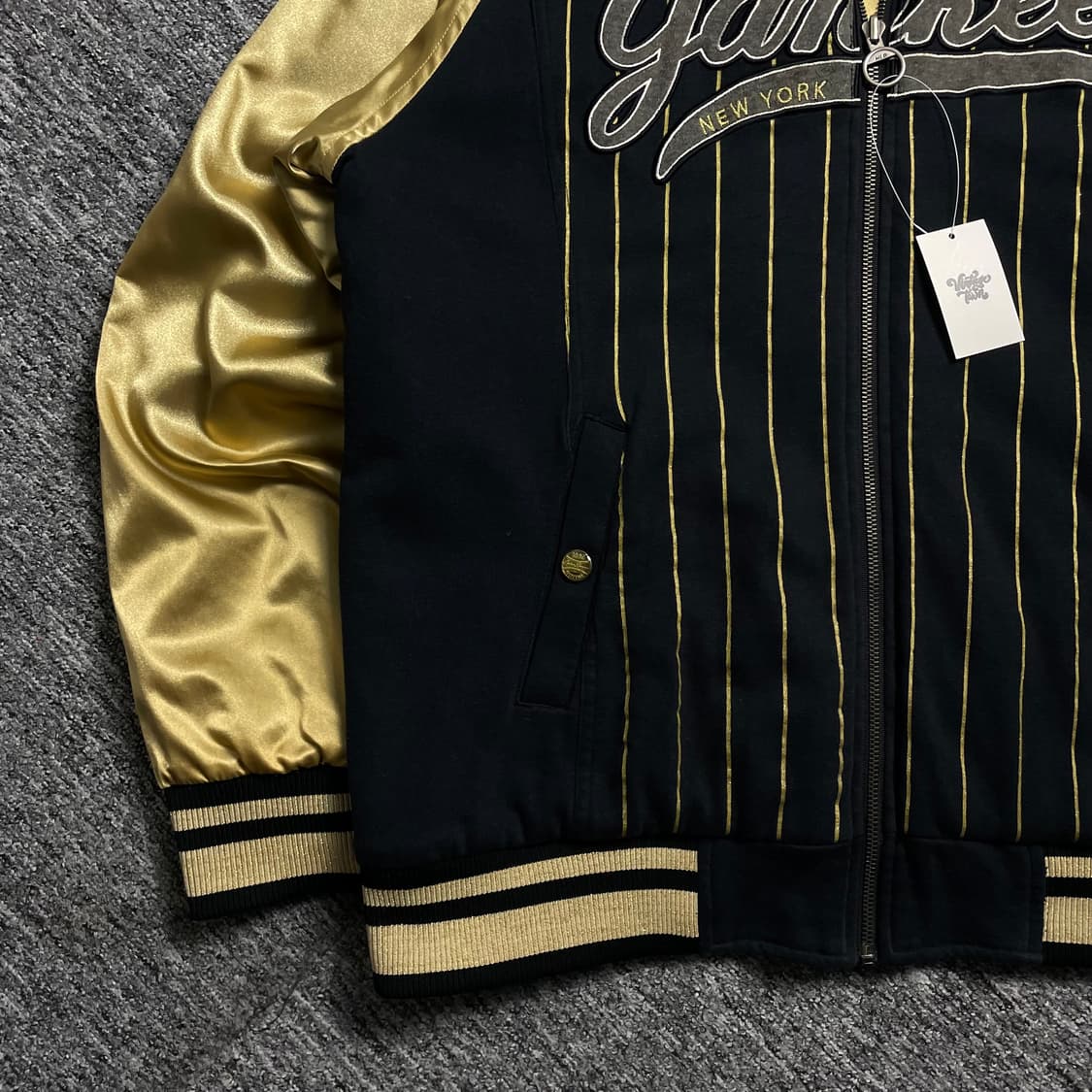 00s MLB 뉴욕 양키스 빅로고 리버시블 바시티 자켓y 2145 상품이미지4
