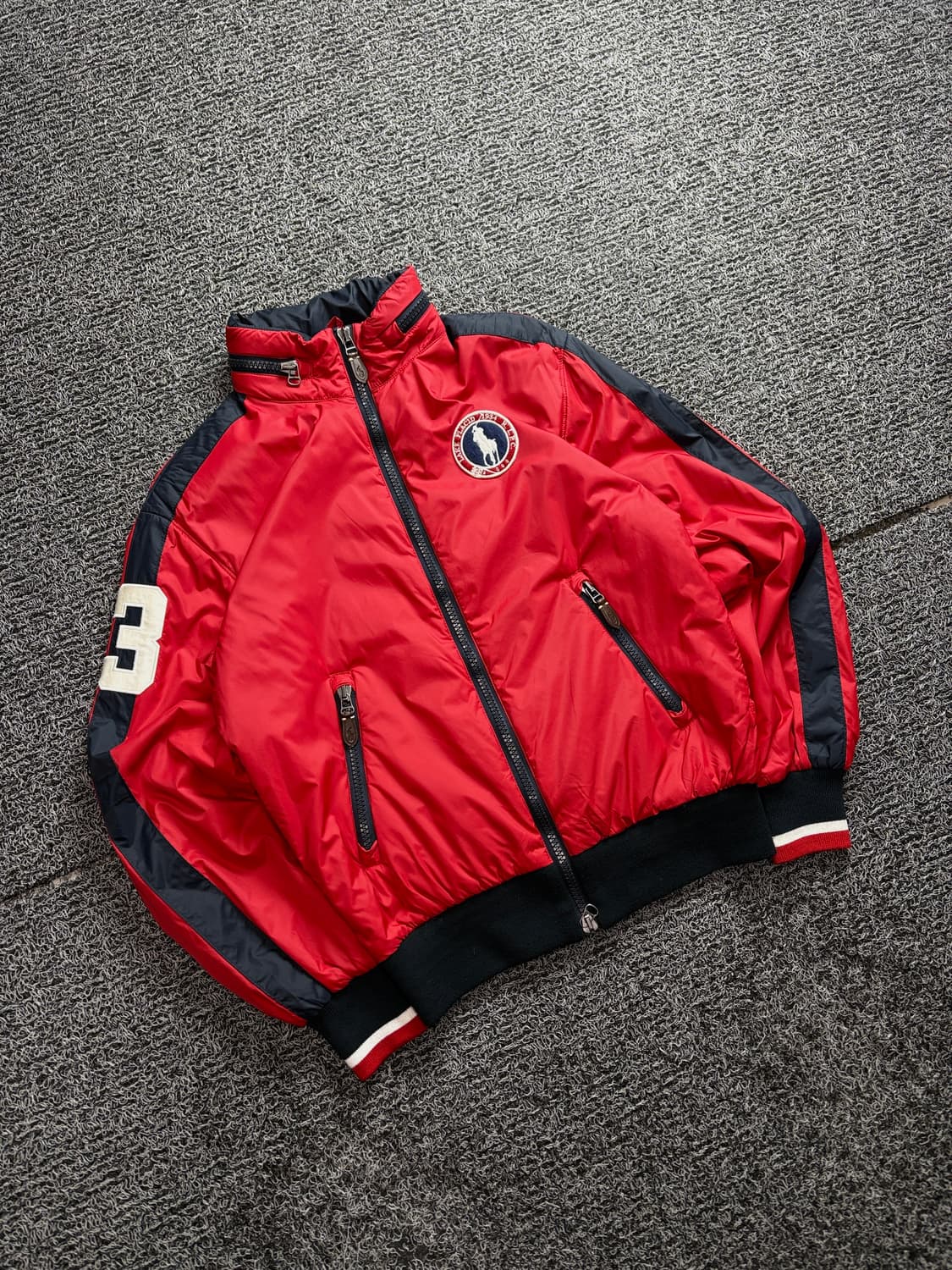 폴로 랄프로렌 벤쿠버 USA 폴리에스터 투웨이 집업 자켓 2642 상품이미지1