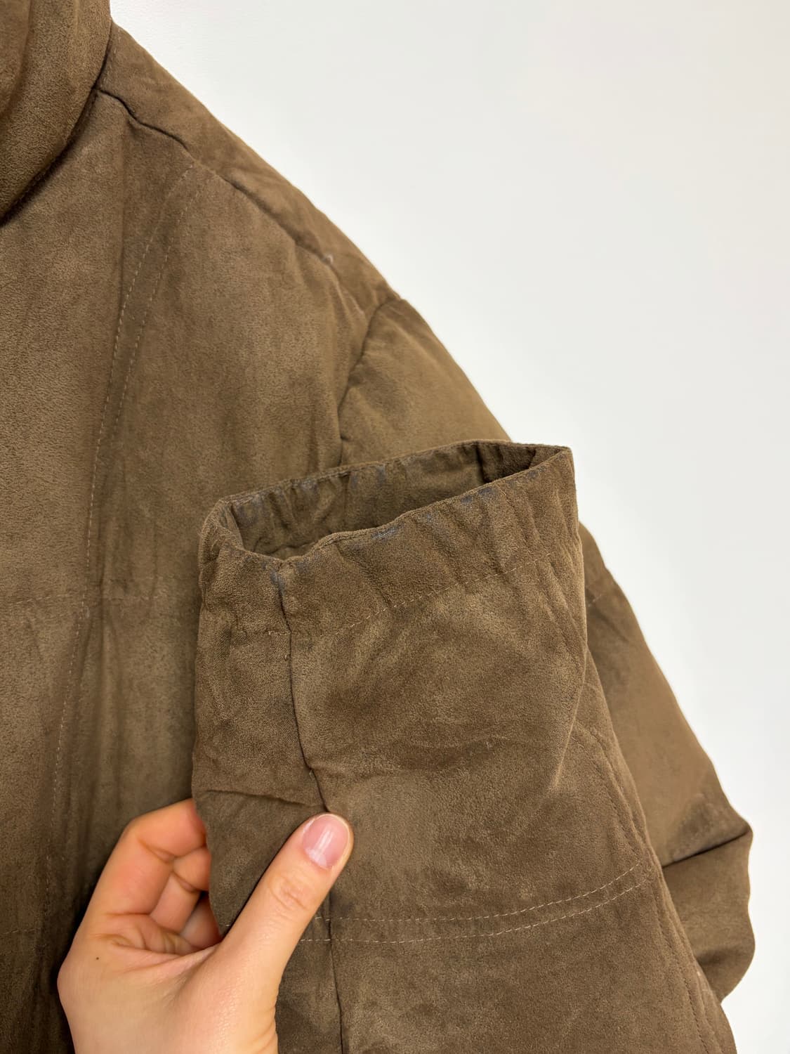 엘엘빈 스웨이드 패딩 점퍼 상품이미지6