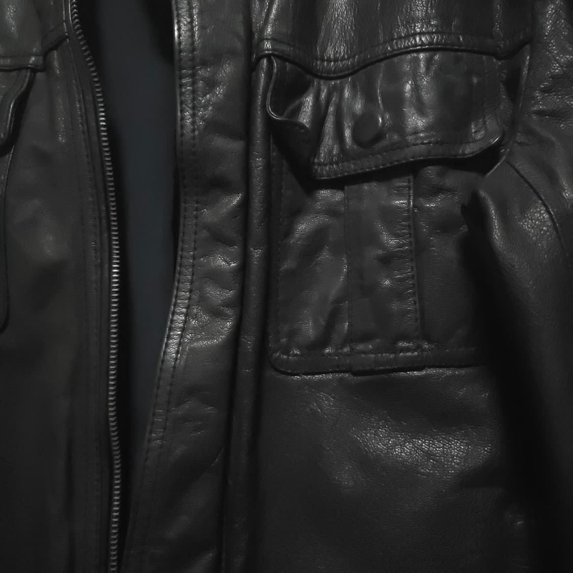 송지오옴므 지오송지오 남성 가죽 자켓 XL(105) 상품이미지8