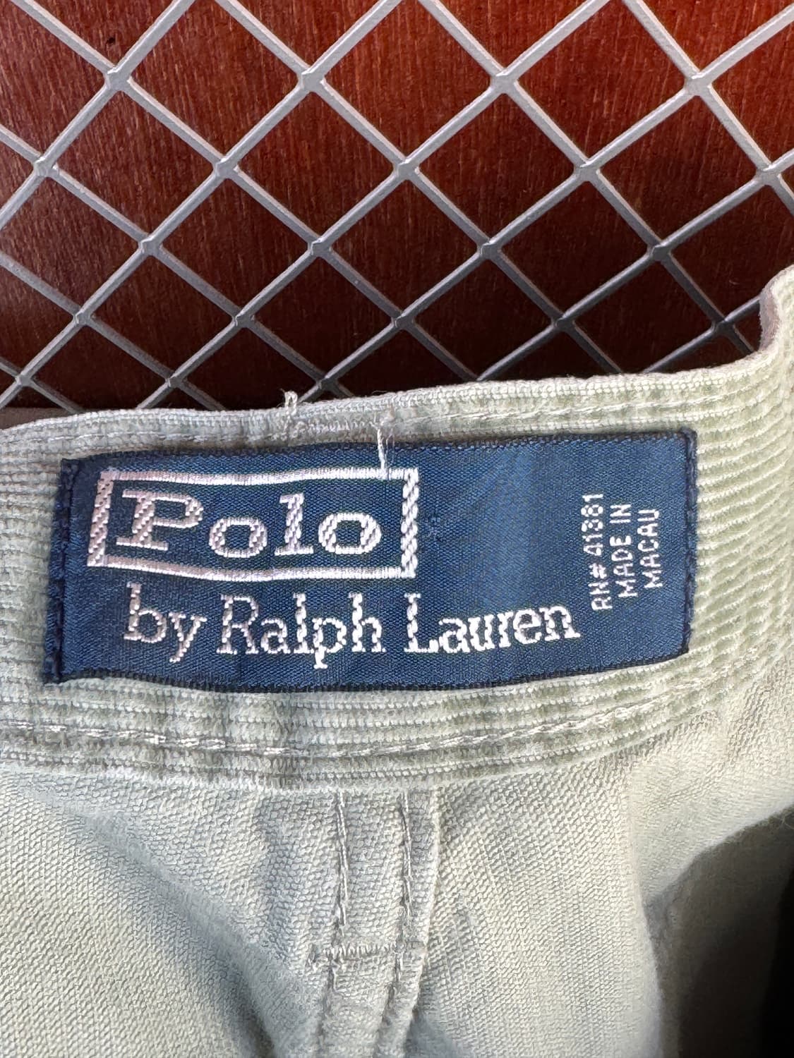 폴로랄프로렌 코듀로이 팬츠 빈티지 골덴바지 민트 34 상품이미지7