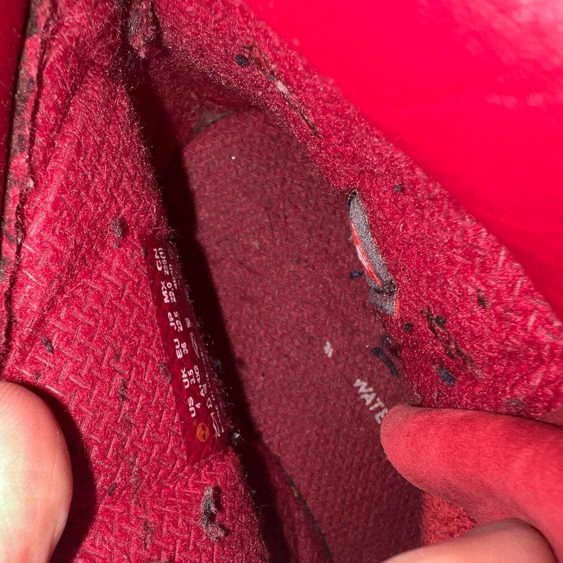 팀버랜드 6인치 프리미엄 워터프루프 레드 상품이미지6