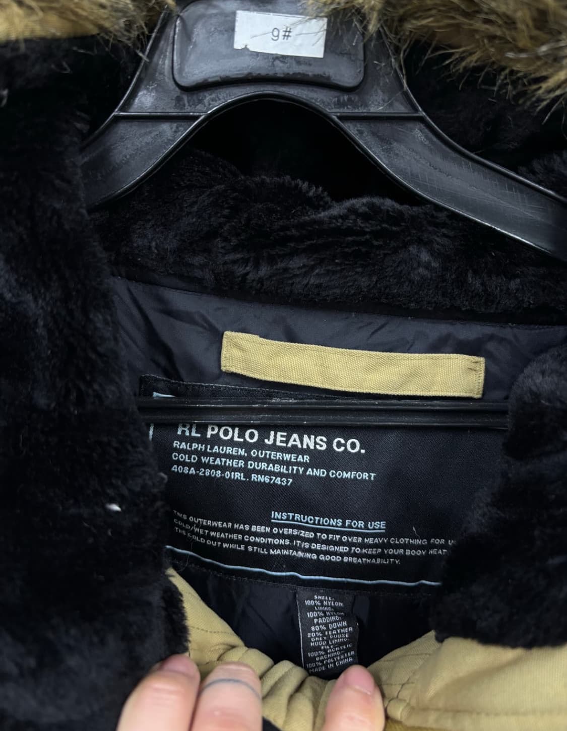 두산)폴로진스 개파카 다운패딩 상품이미지5