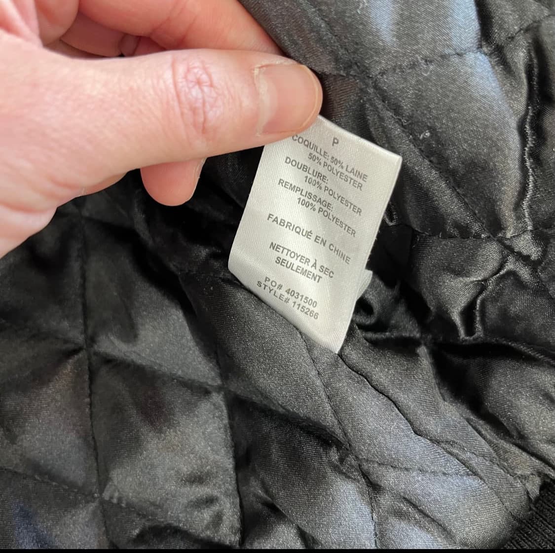 스투시 울 바시티 자켓 [S] 상품이미지8