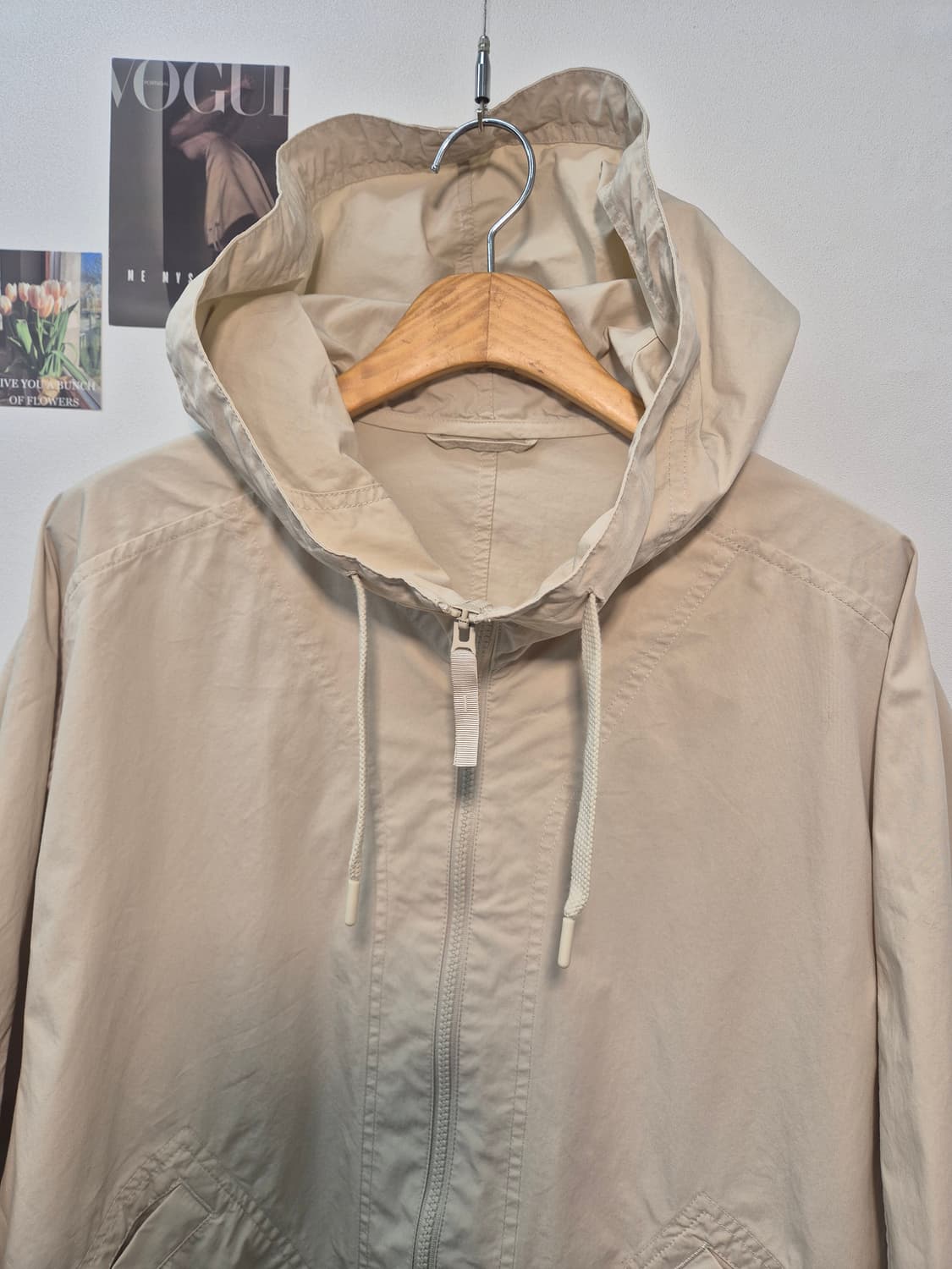 유니클로 U 오버사이즈 후드 블루종  L
사이즈  상품이미지2