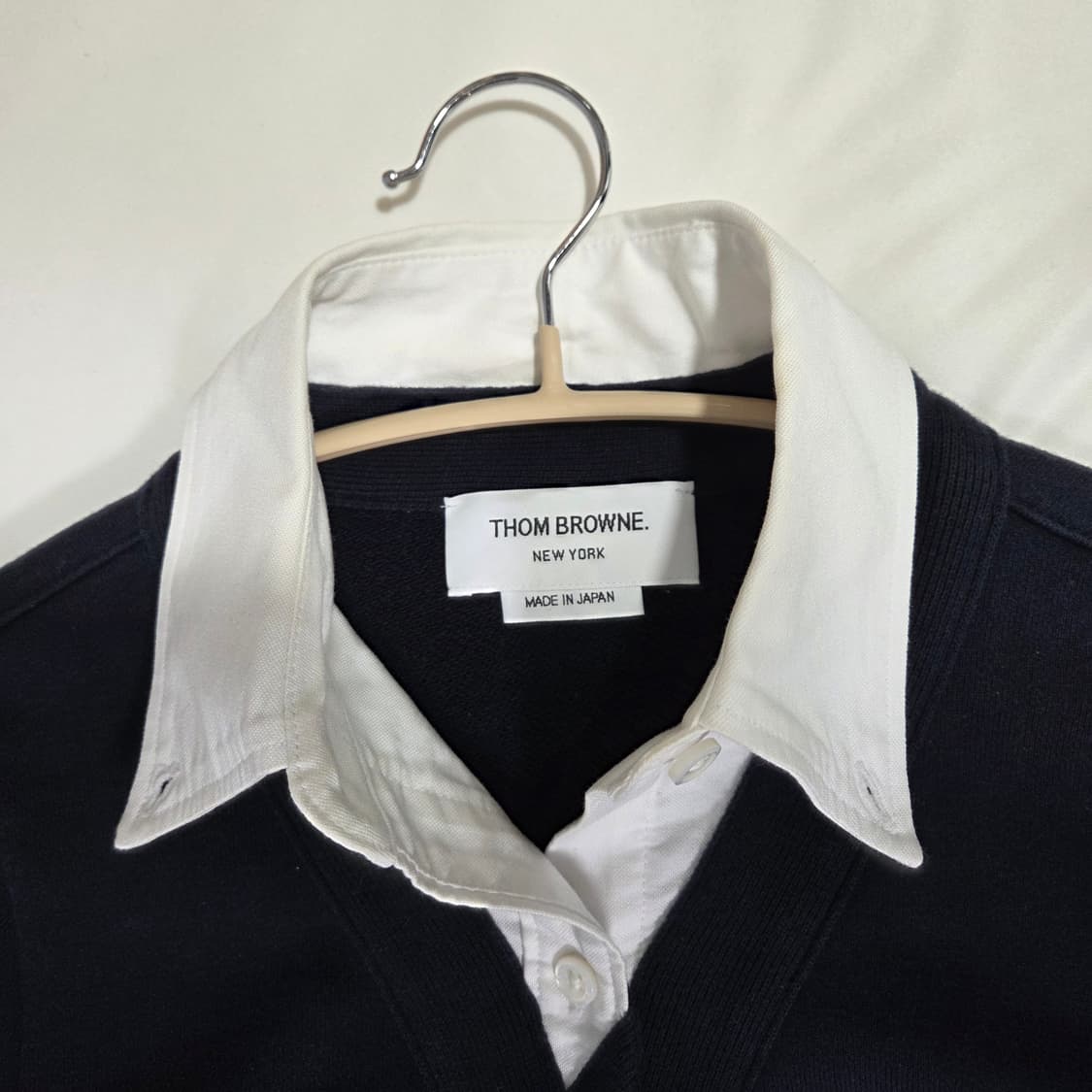 톰브라운 여성 셔츠형 가디건 원피스 상품이미지4