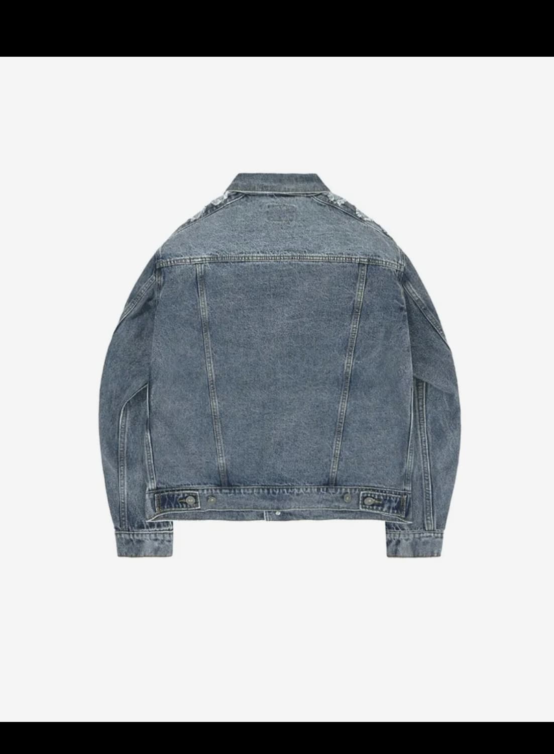 OY 다이아몬드 커팅 데님 자켓 1사이즈 상품이미지2