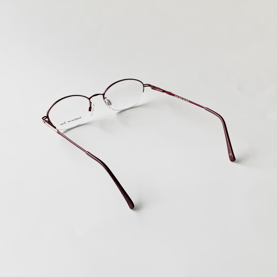 886 와인 데드스탁 빈티지안경 반무테 초경량 클래식 픽키 상품이미지5