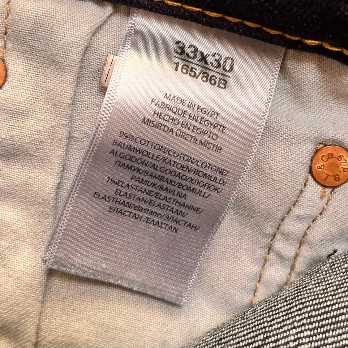 폴로 랄프로렌 데님팬츠 33 X 30 상품이미지5