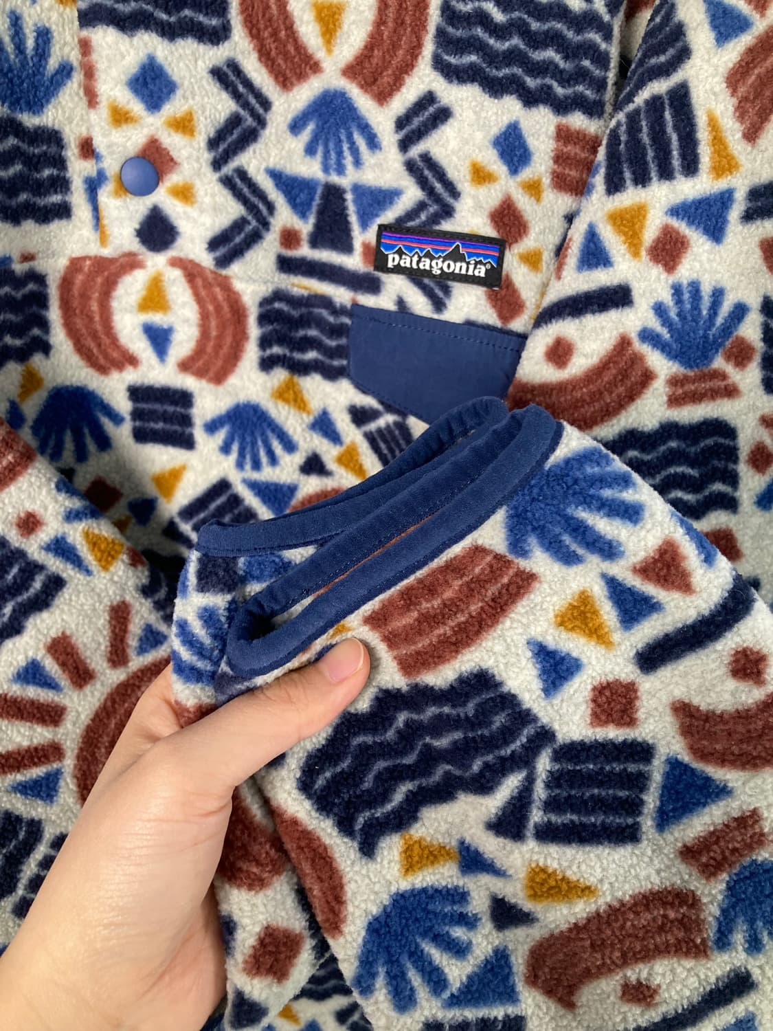 파타고니아 신칠라 아즈텍 멀티 패턴(XL) 새상품급 상품이미지5