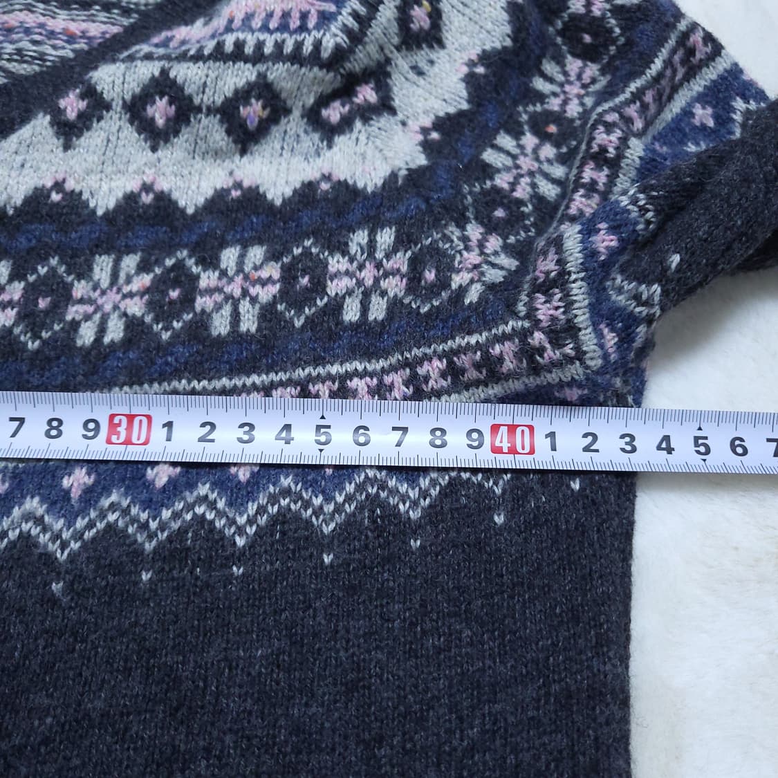 유니클로 여성 니트가디건 L 0302 뽀샤샤 상품이미지3