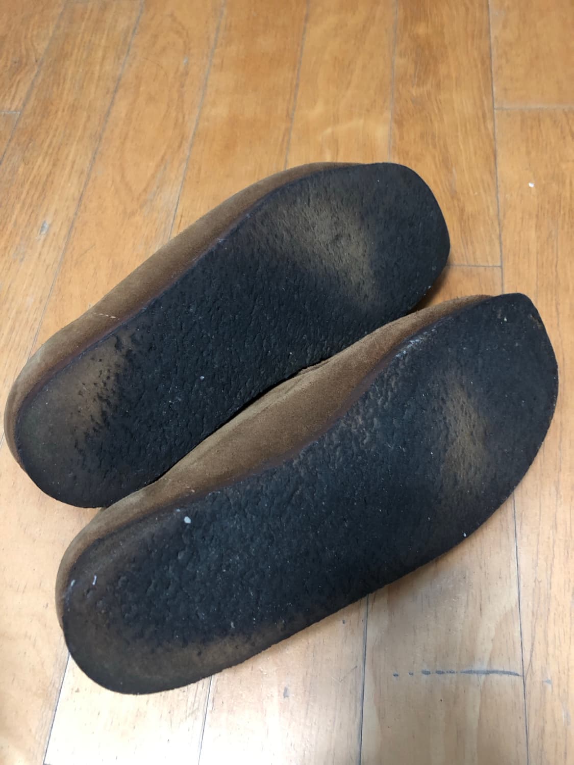 클락스 왈라비 베이지 가죽 스웨이드 로퍼 270 상품이미지8
