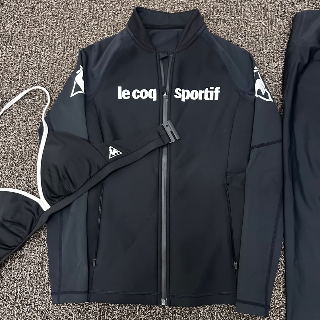 르꼬끄 여성 래쉬가드 수영복 블랙 세트 S 상품이미지4