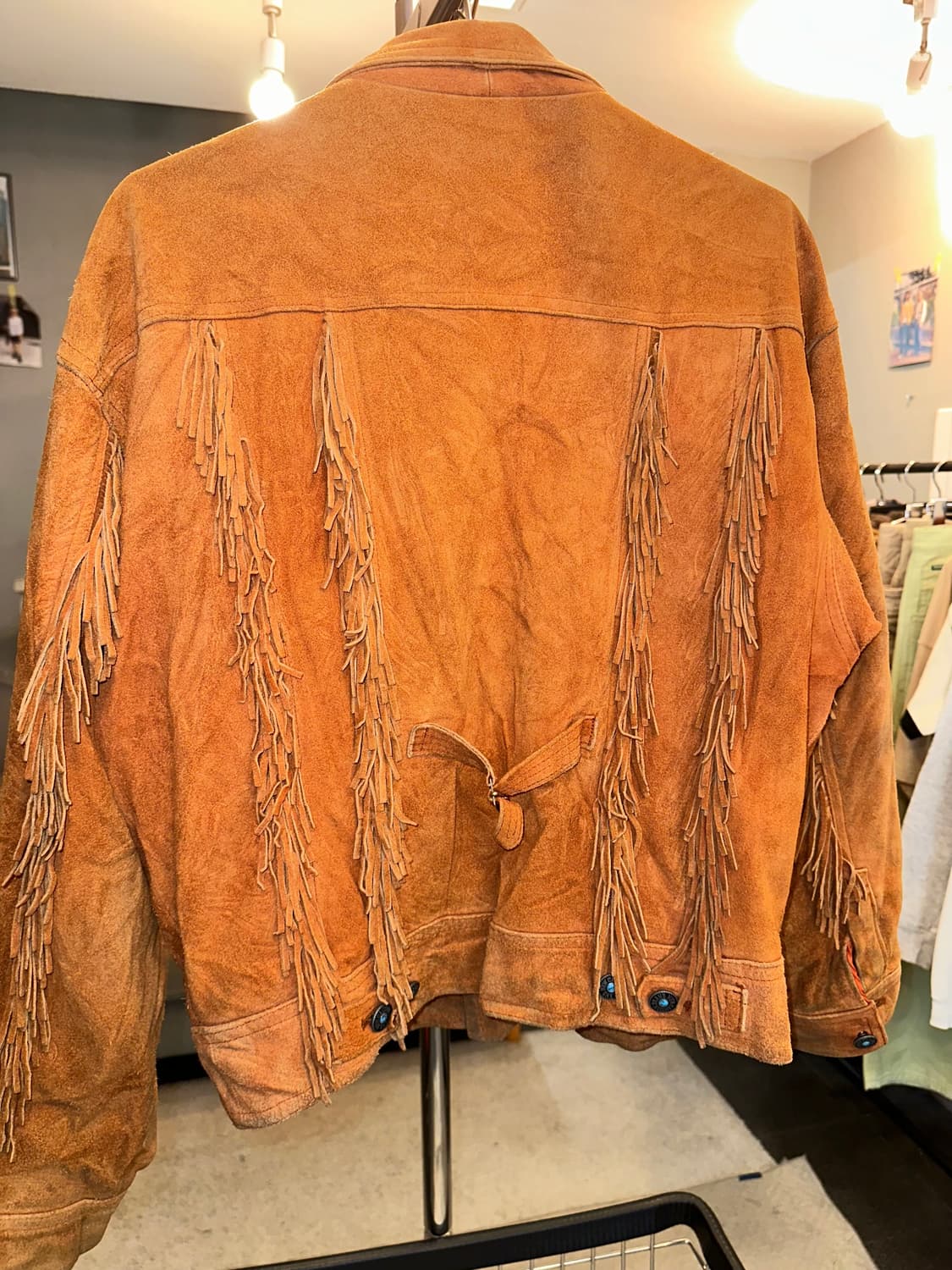 90’s Fancy ball 3-type Suede fringe JK 상품이미지8