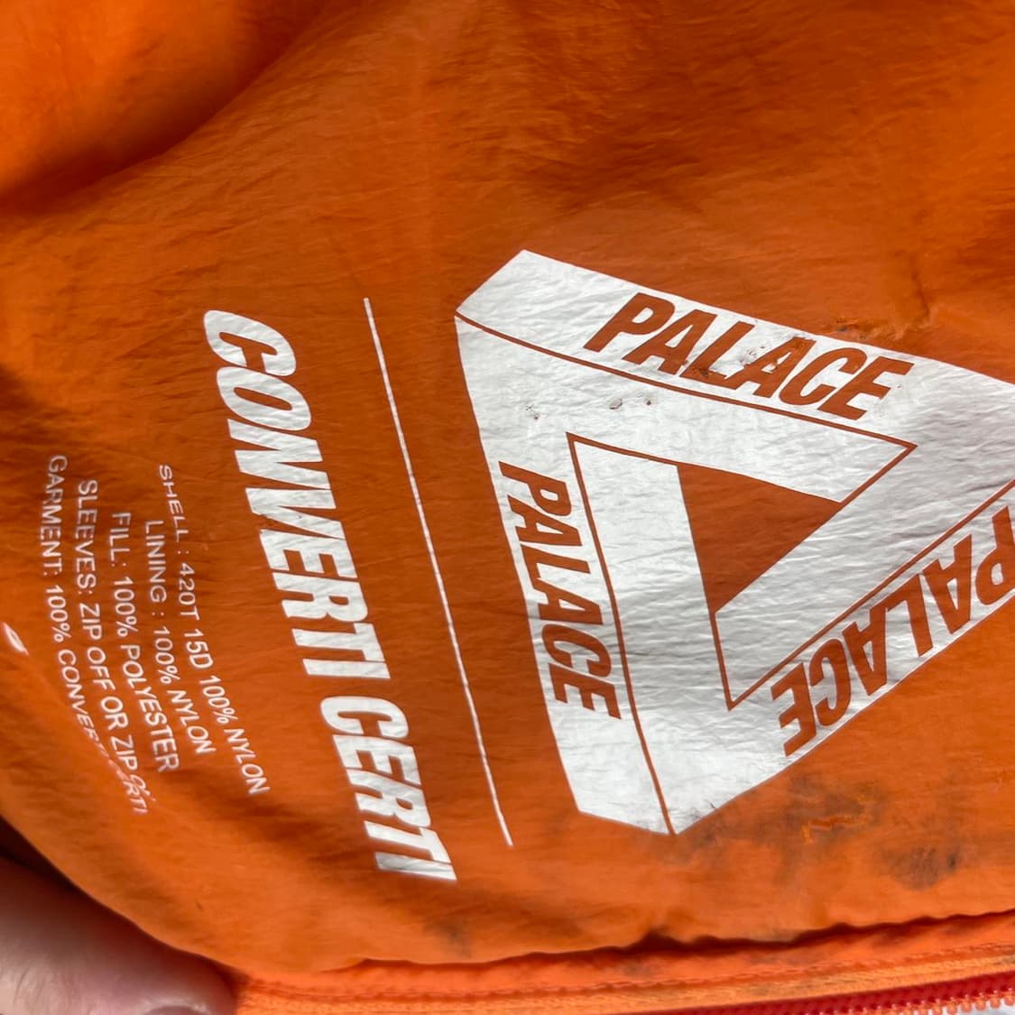 팔라스 컨버티 서티 푸퍼 자켓 오렌지 상품이미지3