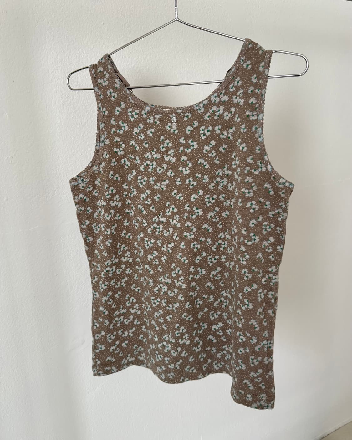 빈티지 플로럴 슬리브리스 상품이미지2