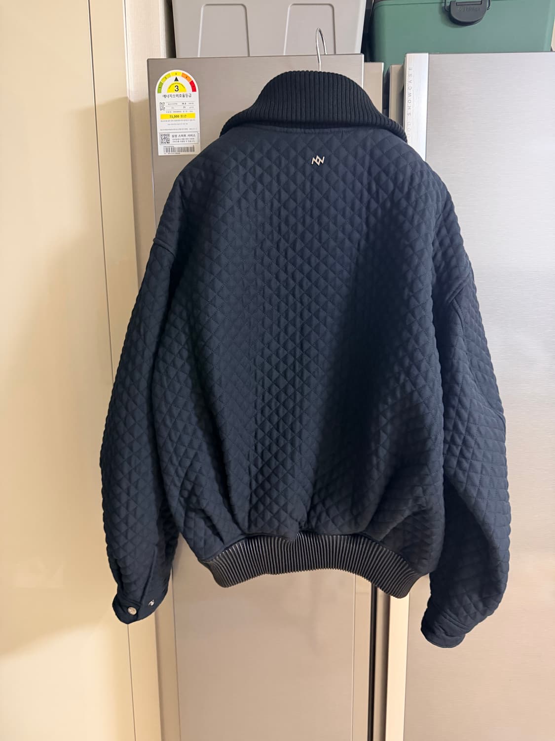 송지오옴므 지제로 카라 퀼팅 패디드 점퍼 상품이미지2