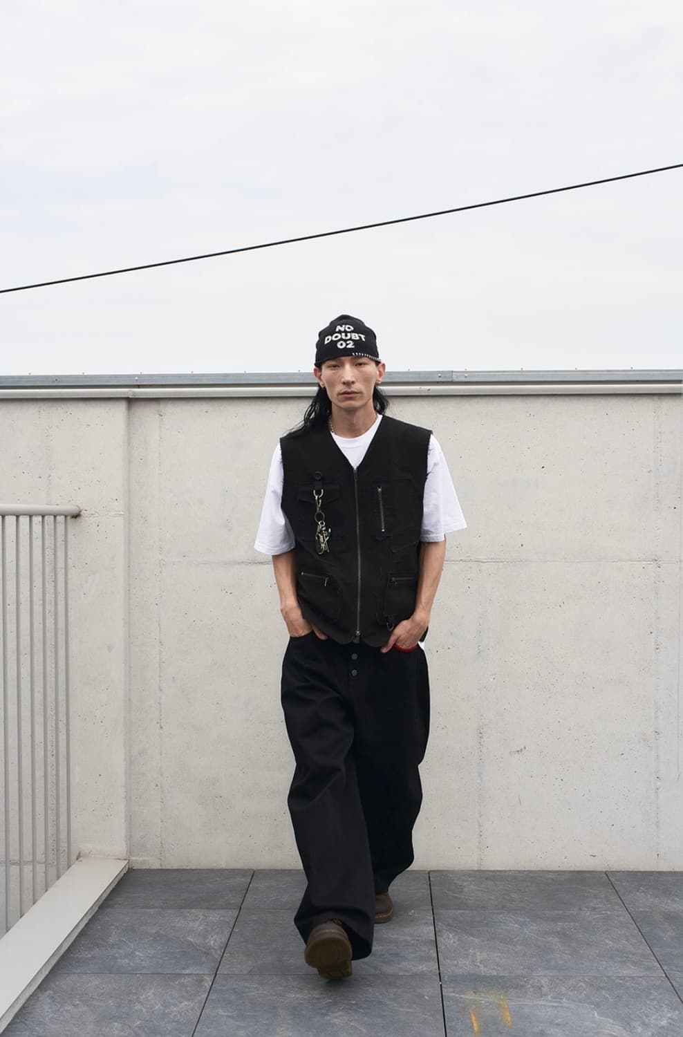 노쿨러스 UL COTTON VEST 01 BLACK (새상품) 상품이미지2