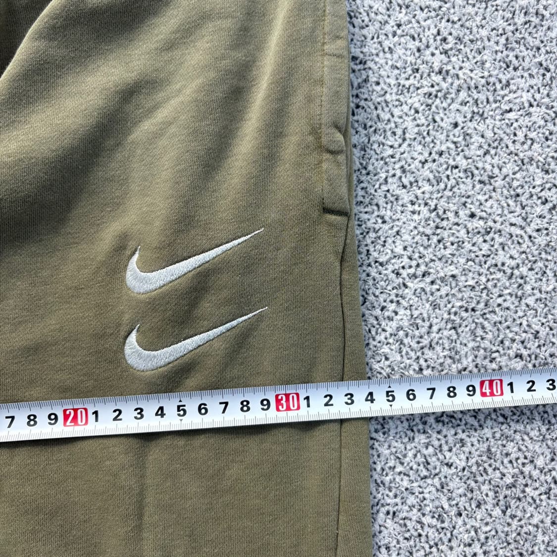 L 나이키 더블스우시 조거 바지 0427J 상품이미지8