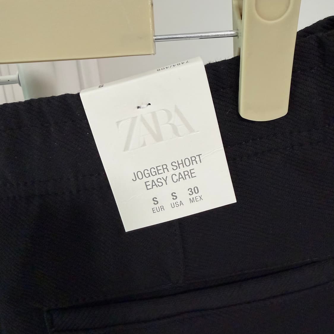 ZARA 남성 새상품 컴포트 스트럭처 바뮤다 팬츠 30 상품이미지3