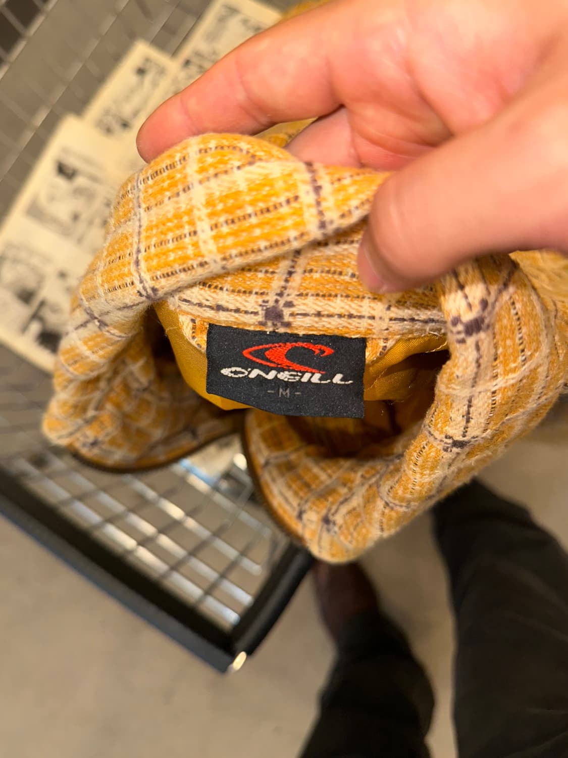 00’s O’Neill check pattern bomber jacket 상품이미지8