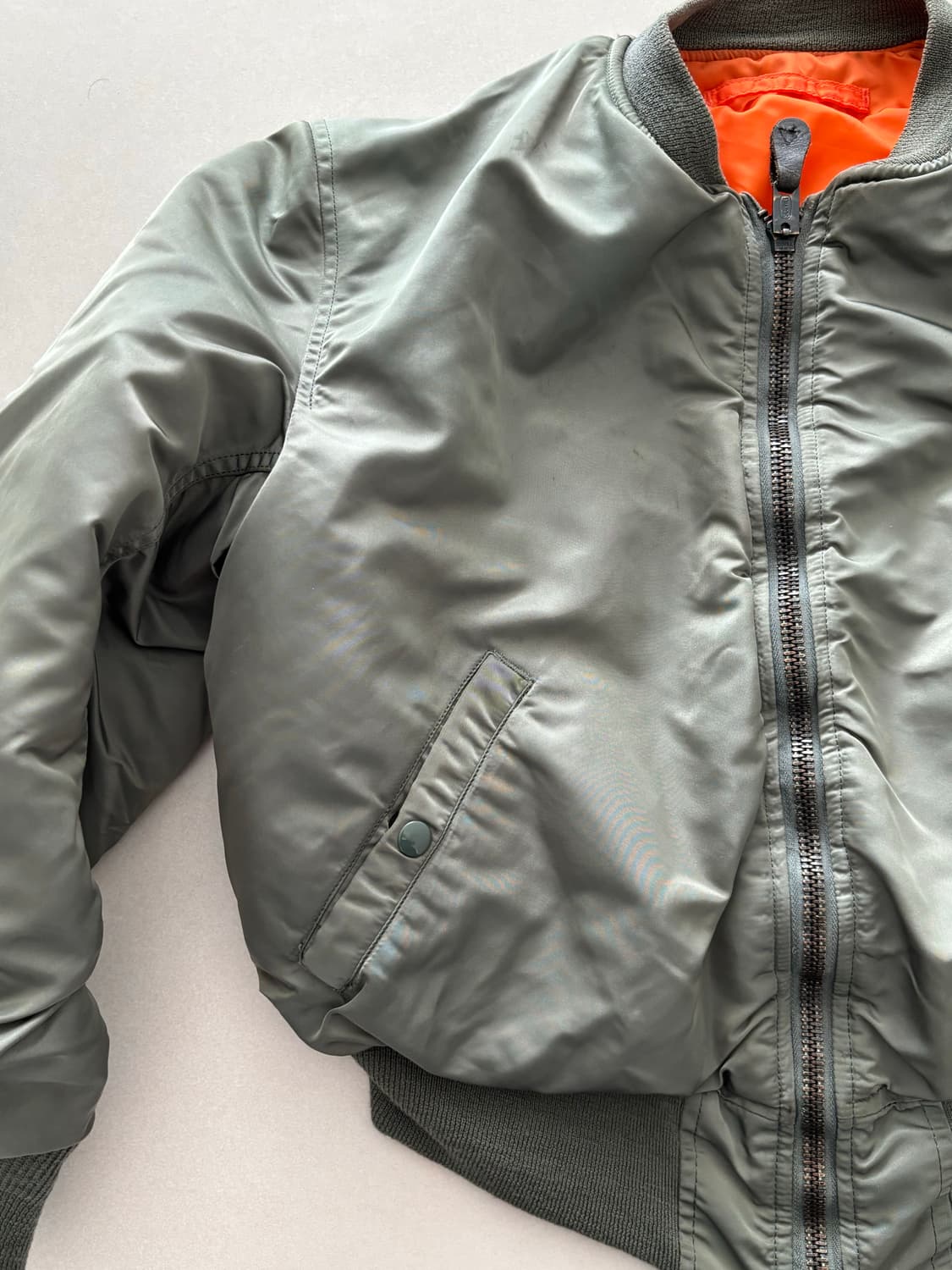 [복각] 알파 인더스트리 1968s 정밀 복각 MA-1 (L사이즈) 상품이미지2