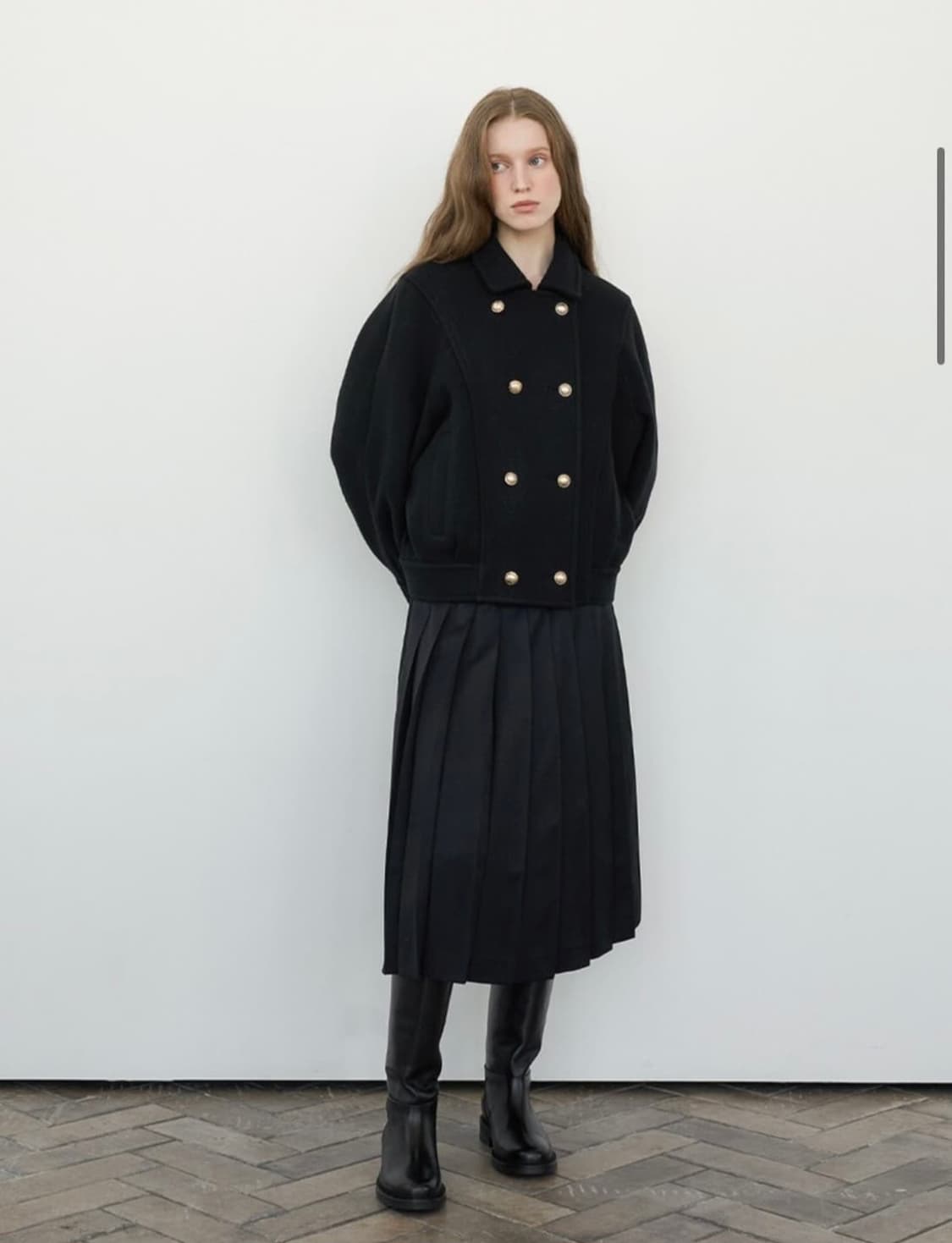 스프링크로커스 울자켓 겨울자켓 숏코트 상품이미지2