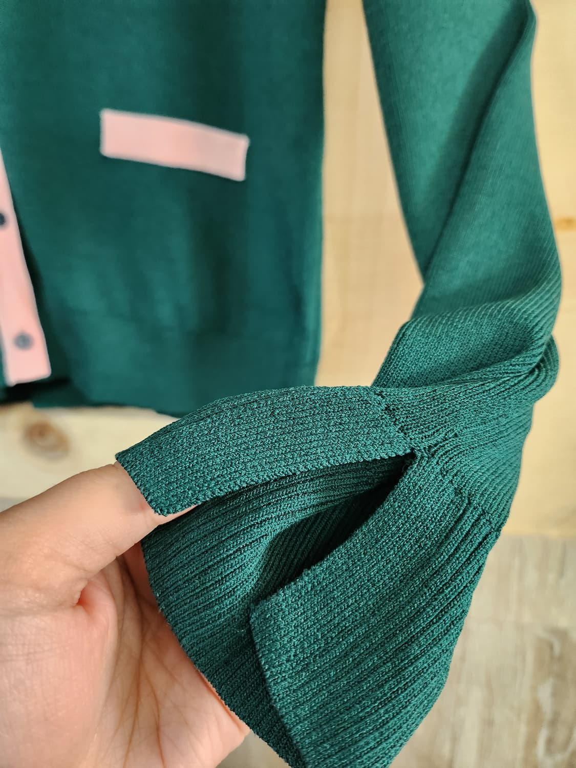 822) JDX 골프 여성 워셔블 브이넥 가디건 상품이미지3