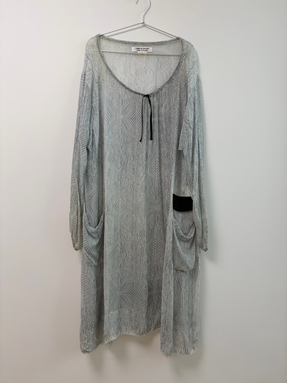 꼼데가르송 아카이브 시스루 원피스 상품이미지1