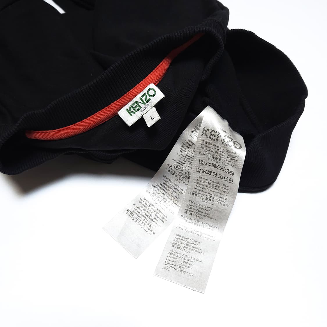겐조 KENZO 타이거 자수 스웻셔츠 맨투맨 블랙 상품이미지6