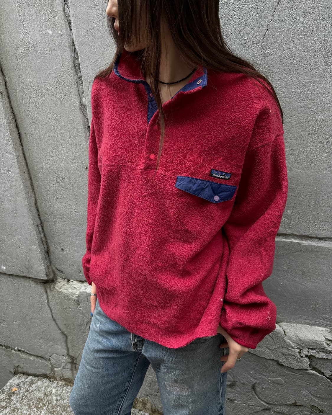 90s vintage Patagonia synchilla fleece 상품이미지2