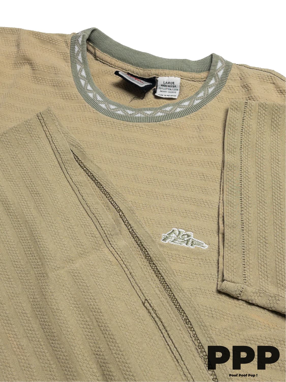 90's No Fear 스트라이프 서프 티셔츠 상품이미지3