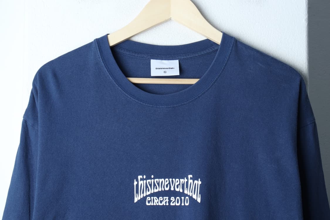 (XL-2XL) 디스이즈네버댓 반팔 티셔츠 빅사이즈 네이비-H31007 상품이미지3