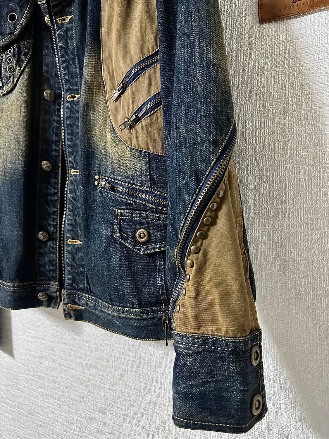 MIDAS 커스텀 멀티디테일 데님 자켓 상품이미지4