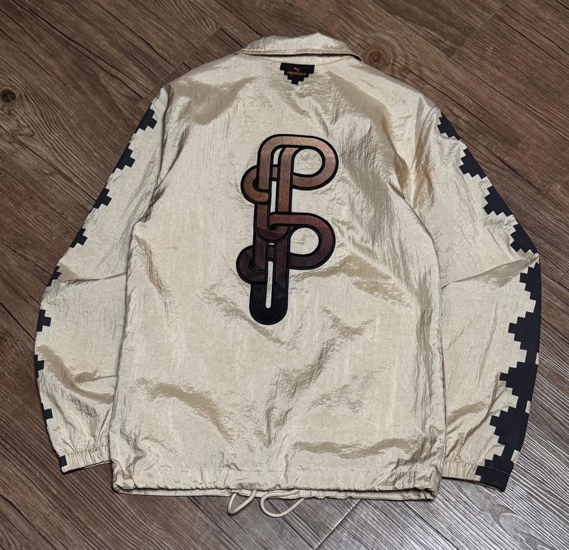 [XS] 푸마X프라나운스 우븐 오버핏 코치 자켓 상품이미지3