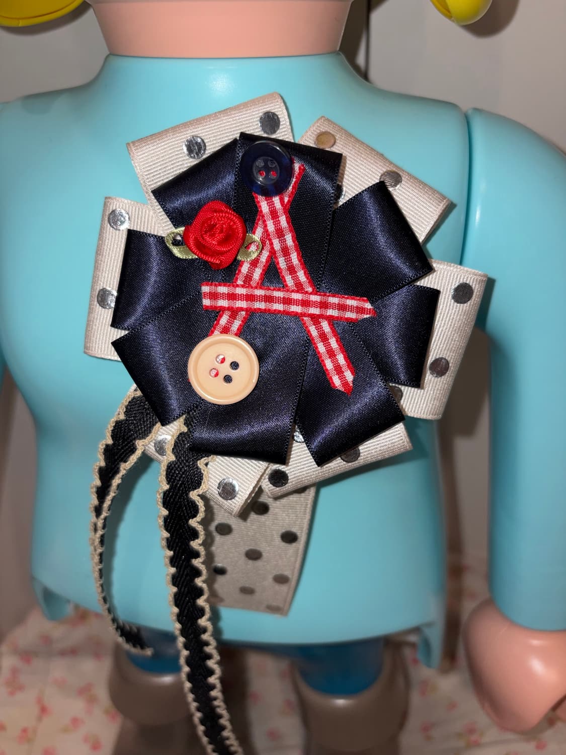 핸드메이드 로제트 키링/ 뱃지/ 브로치 아이템 상품이미지1