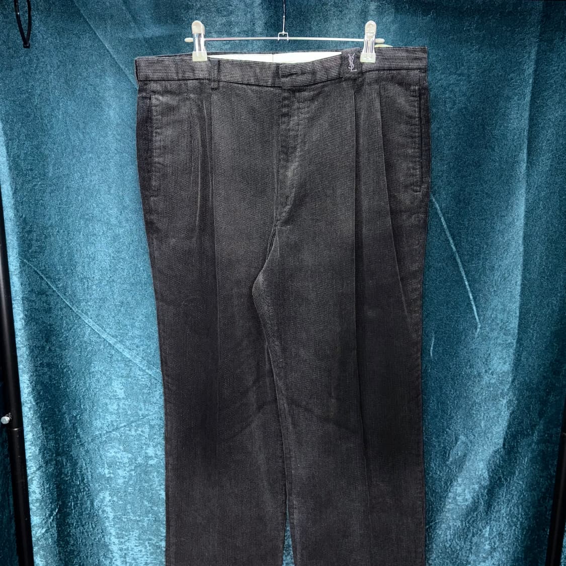 (34) 입생로랑 코듀로이 블랙 팬츠 상품이미지2