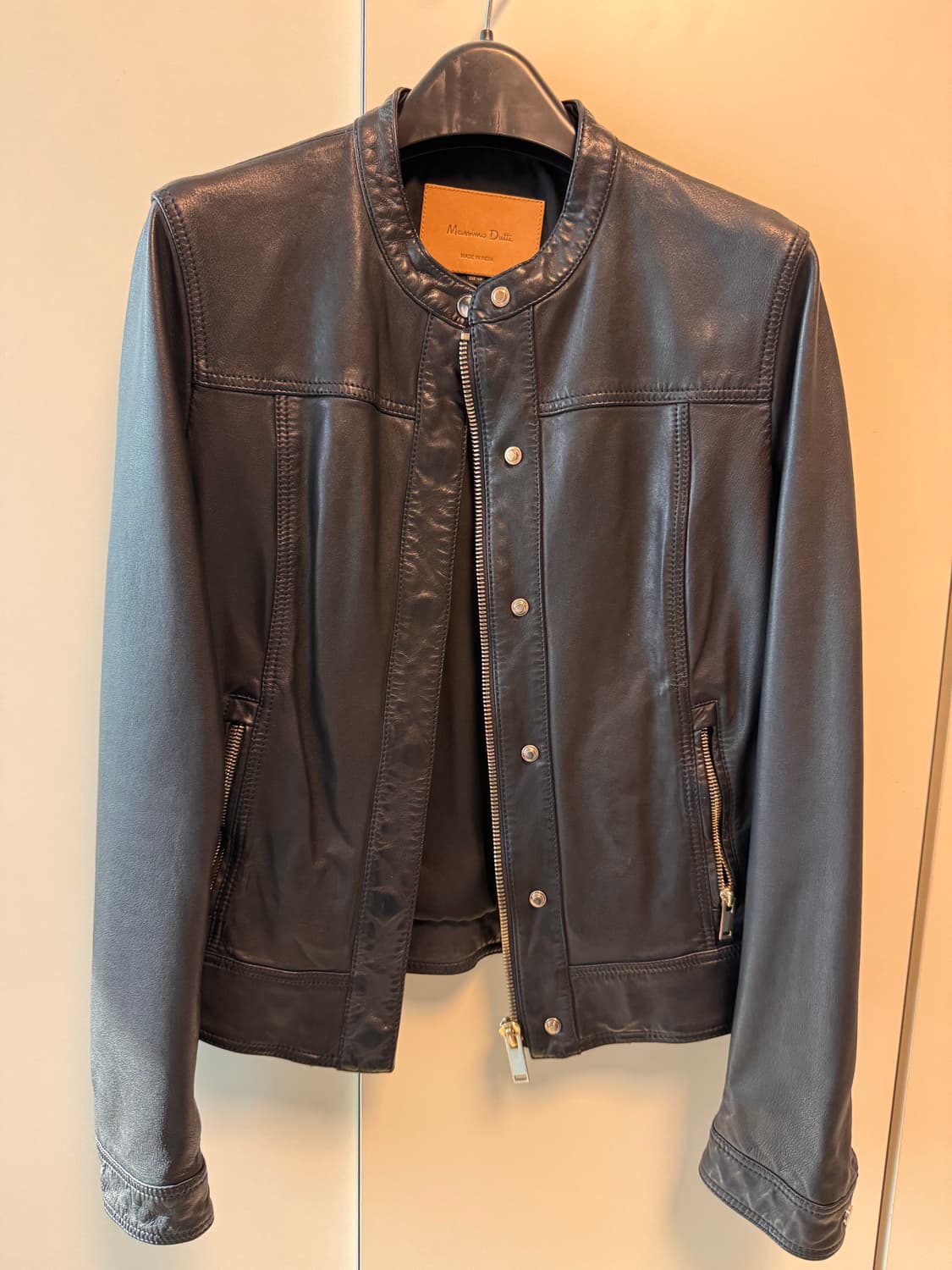 마시모두띠 Massimo dutti 가죽자켓 (s 사이즈) 상품이미지1