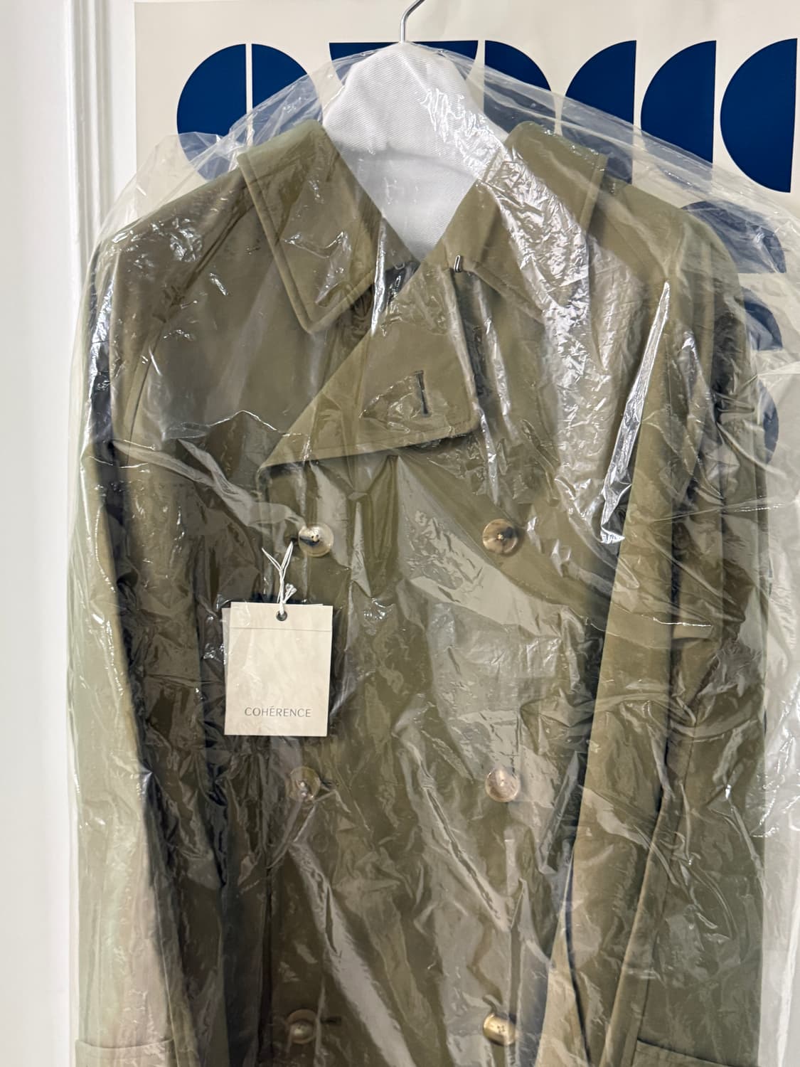 코히어런스 포우포우2 개버딘 그린 L 새상품 상품이미지1