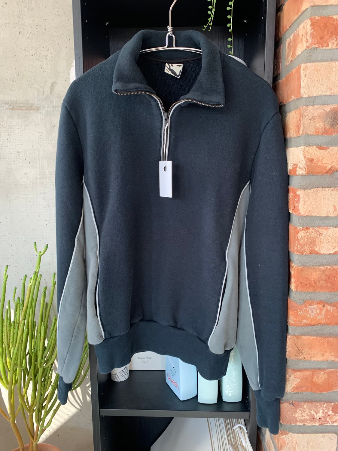 Gr10k 하프 집 업 스웻 상품이미지1