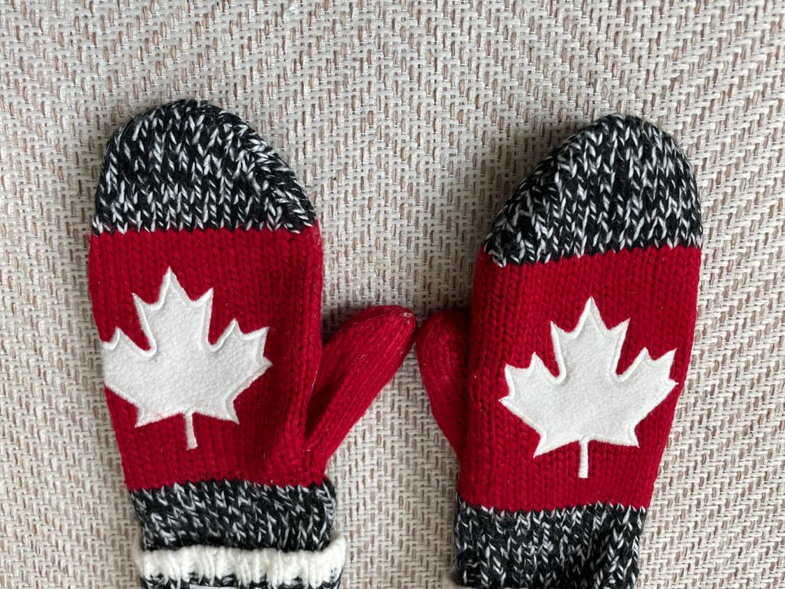 캐나다 허드슨베이 메이플 니트 장갑 J03825 상품이미지3