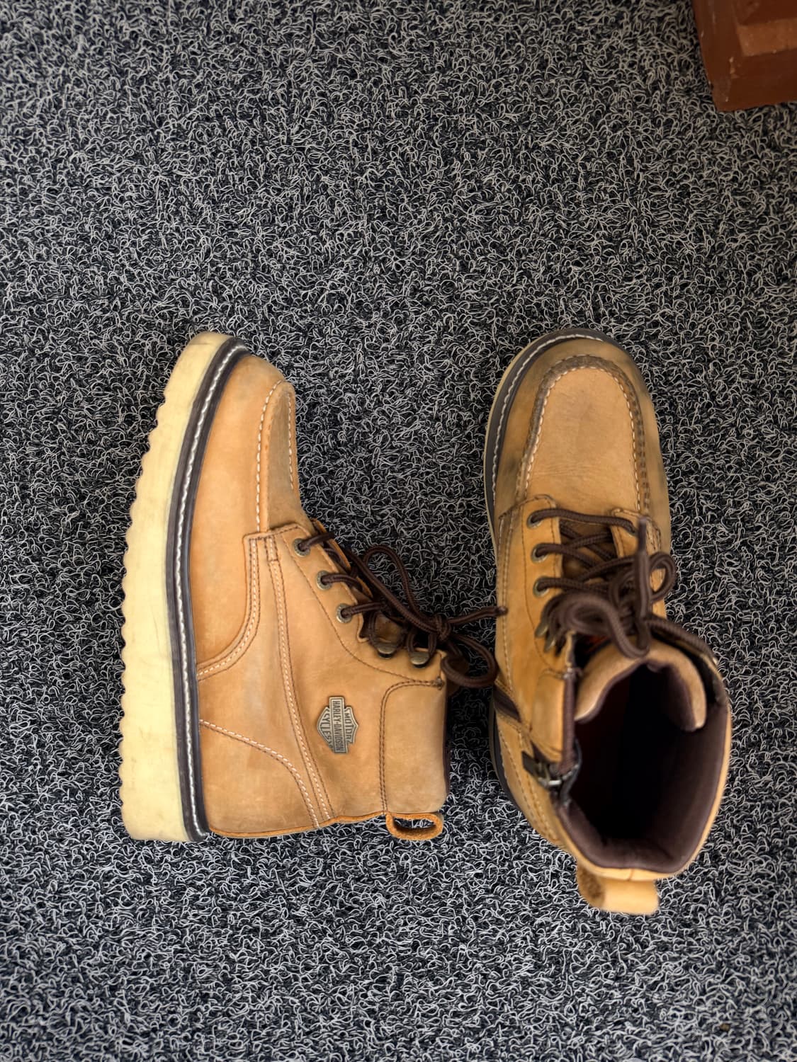 할리데이비슨 오리지널 가죽 모크투 워커 (D93136) 상품이미지3