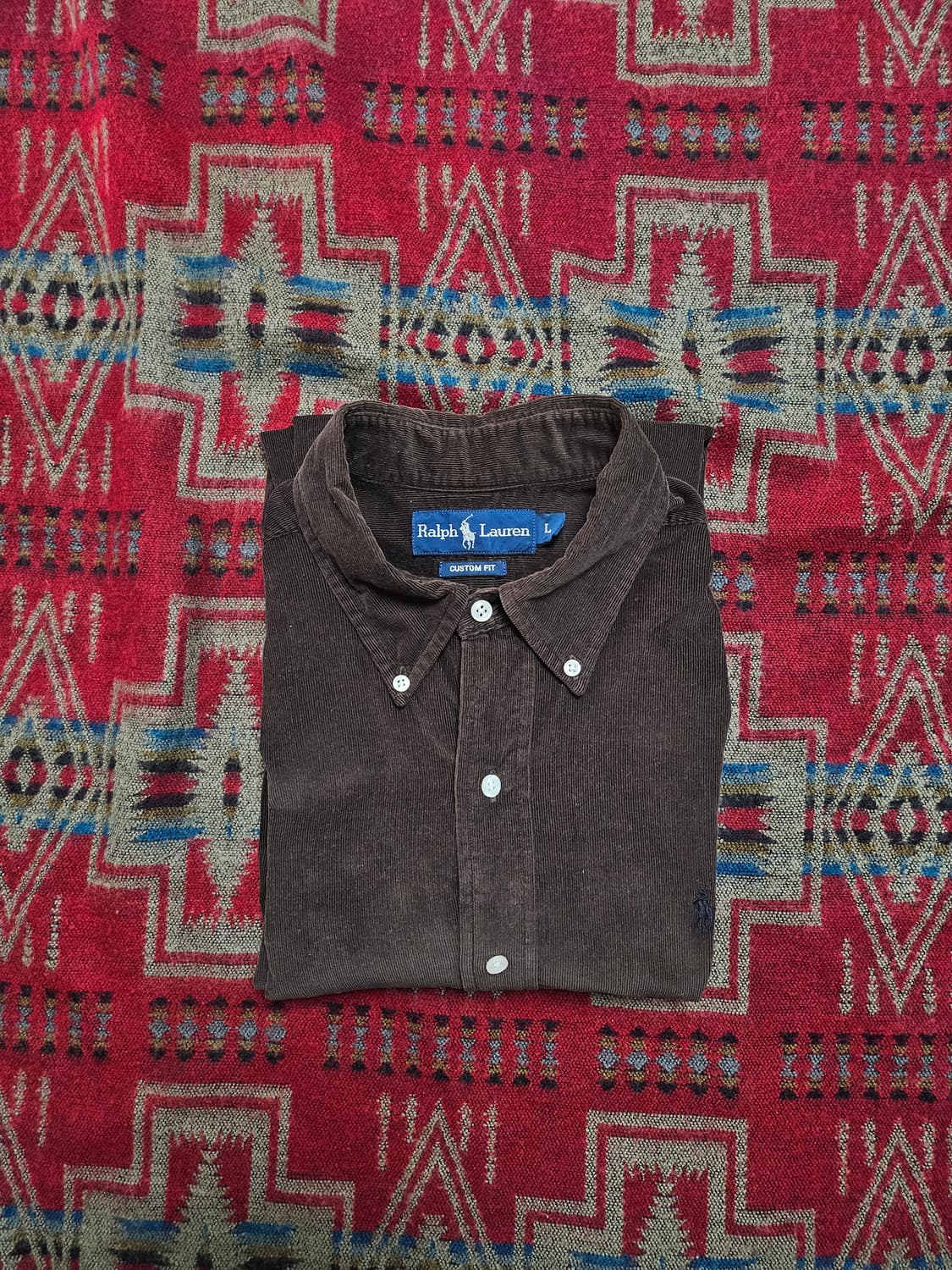 [L] Polo Ralph Lauren 코듀로이 셔츠 커스텀핏 상품이미지1