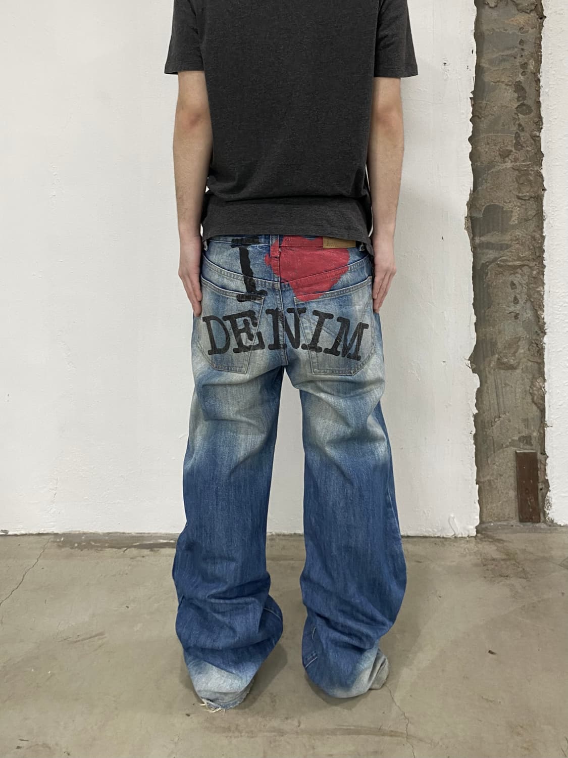 돌체앤가바나 아이 러브 데님 팬츠 상품이미지2